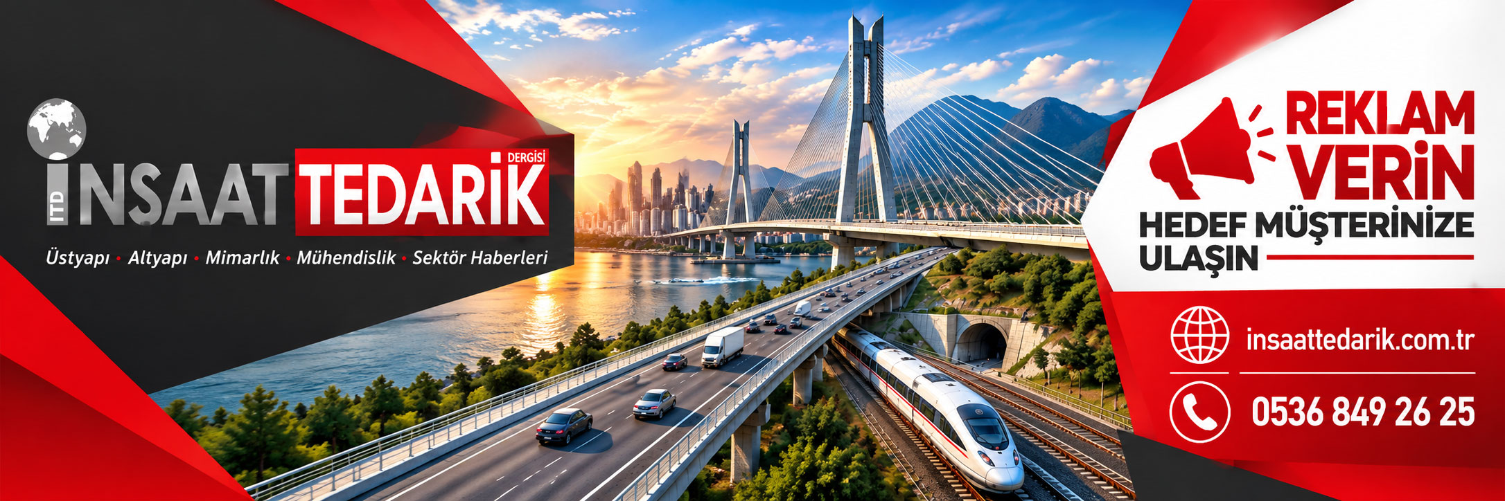 İnşaat Tedarik Dergisi reklamı